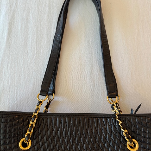 Vintage Bally Quilted Lambskin Leather Bag - Picture 10 of 14